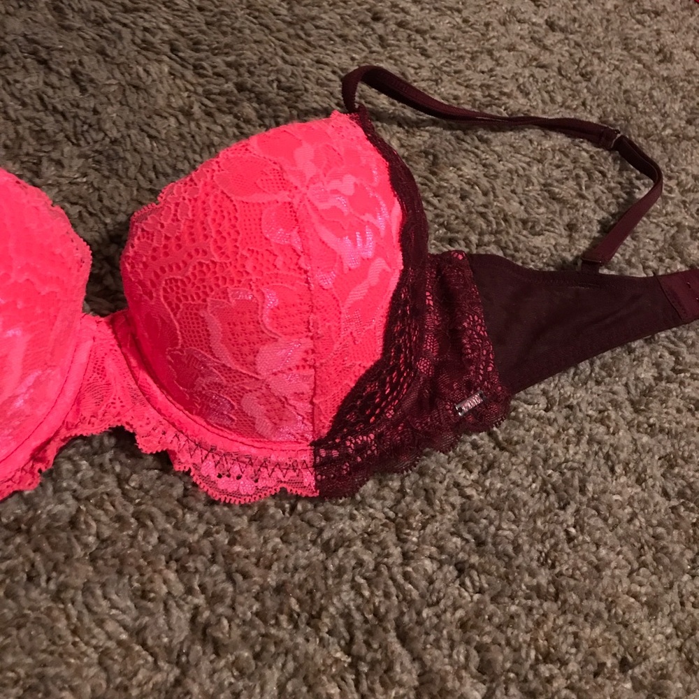 VS PINK Lace Lightly Lined Date bra